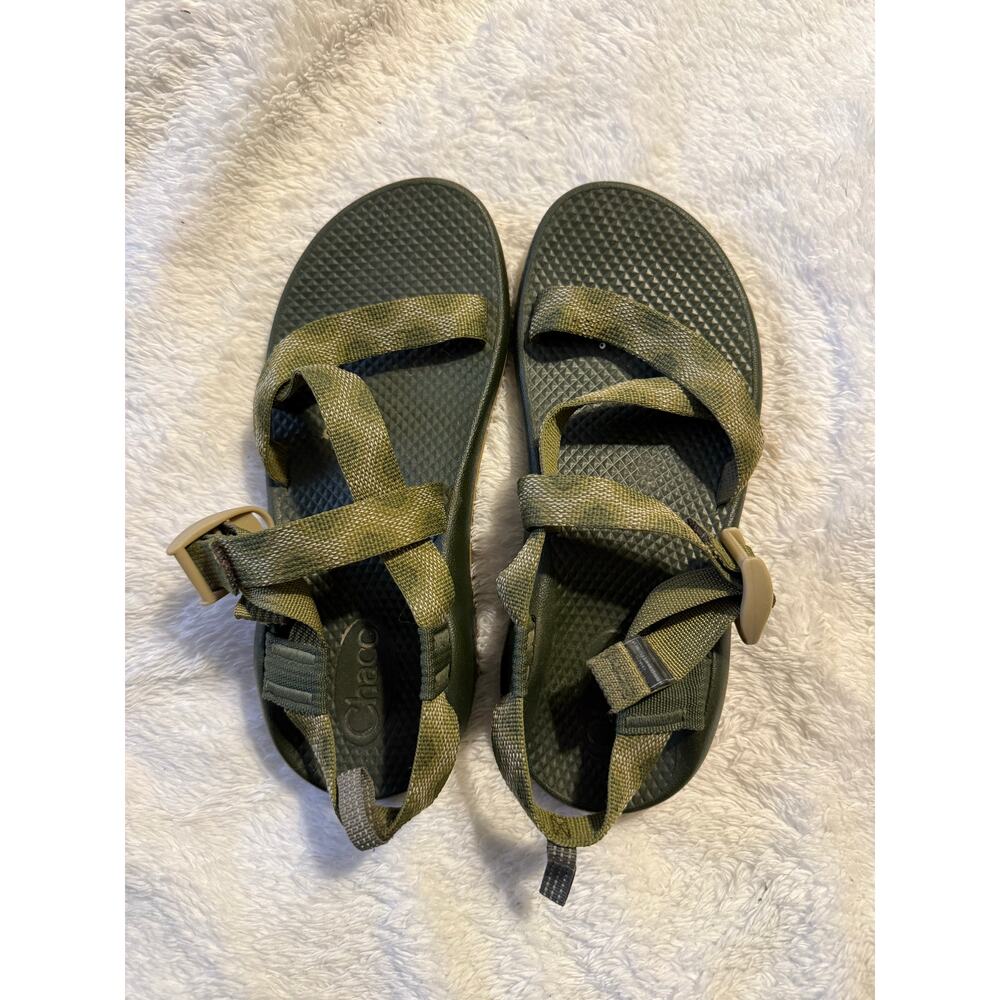Chaco Z/1 Ecotread Sandal Kid’s Size 5 Olive Green